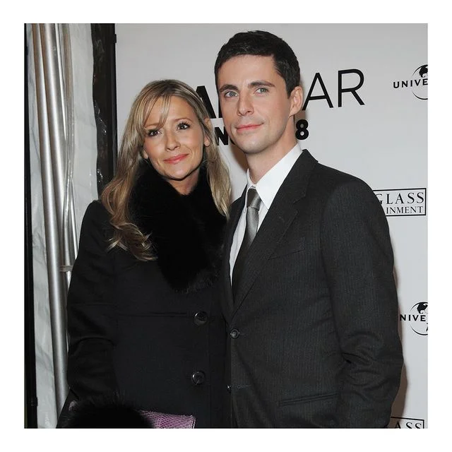 Sophie Dymoke and her husband Matthew Goode